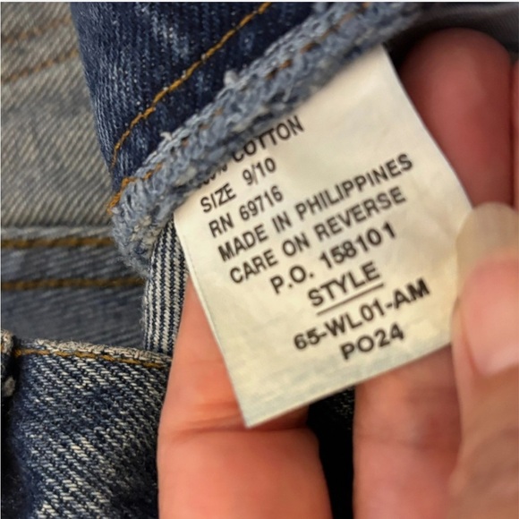 VTG 90s JeanJer High Rise Mom Jeans Tapered Leg Retro Grunge 9/10 - Picture 8 of 8